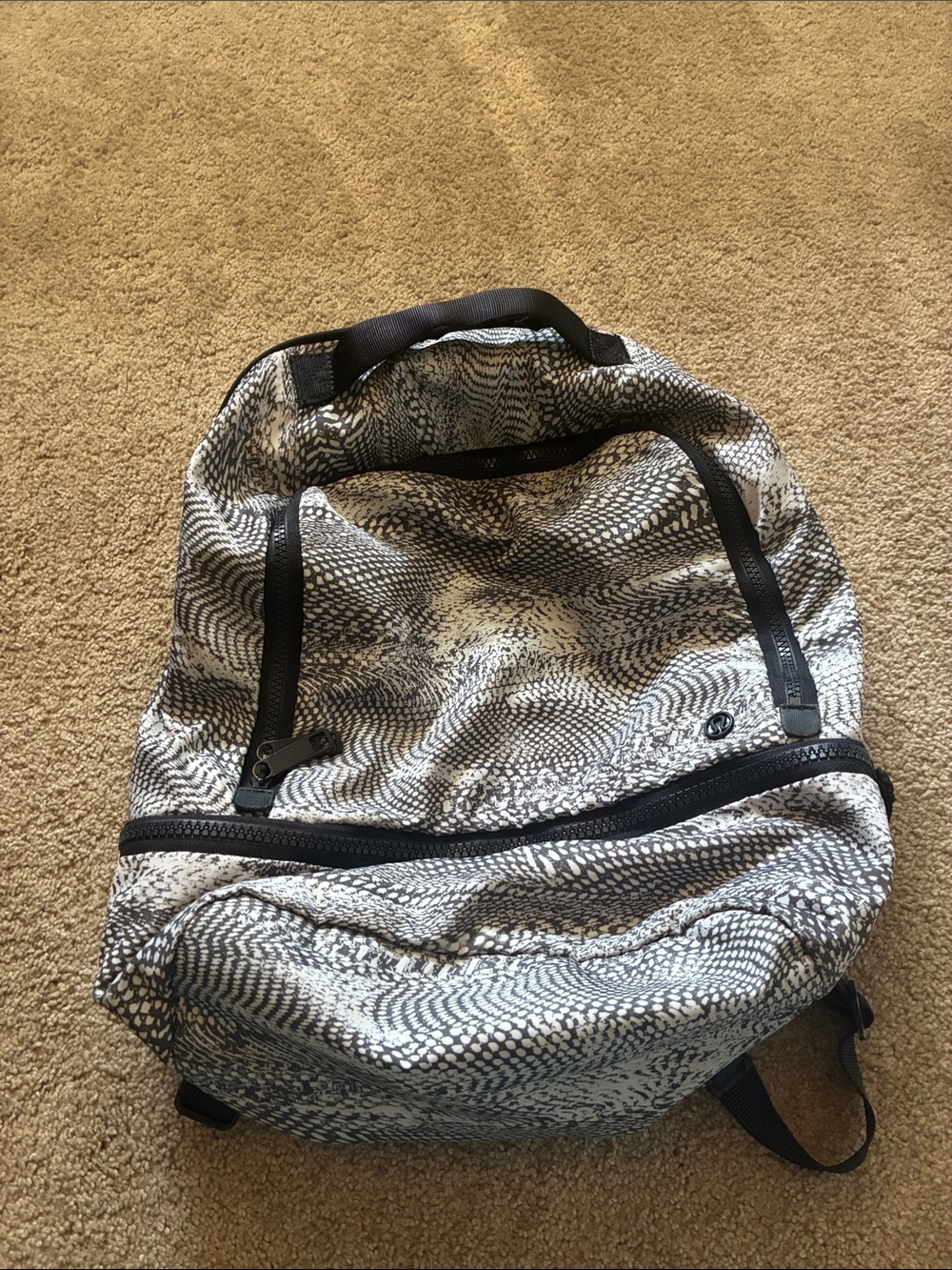 Lululemon City Adventurer Backpack 17L Swerve Vapor Metal Grey Black